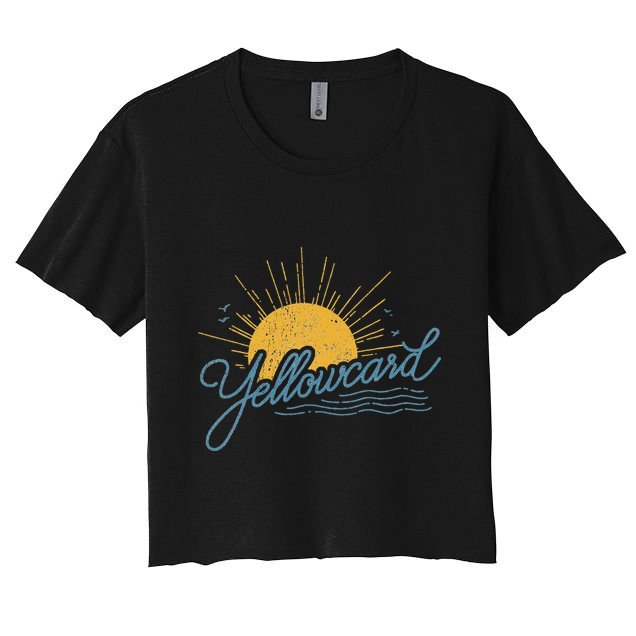 Yellowcard Sun Crop Top