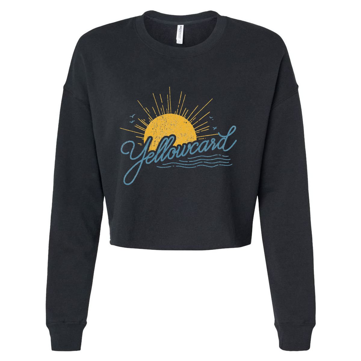 Yellowcard Sun Cropped Pullover Crew
