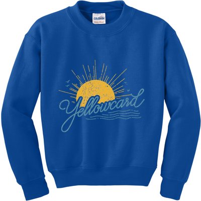 Yellowcard Sun Kids Sweatshirt