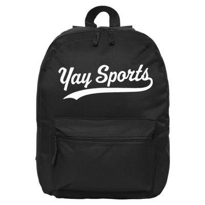 Yay Sports 16 in Basic Backpack