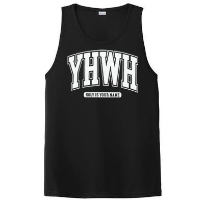 Yhwh Svg Yhwh Varsity Yhwh Christian PosiCharge Competitor Tank