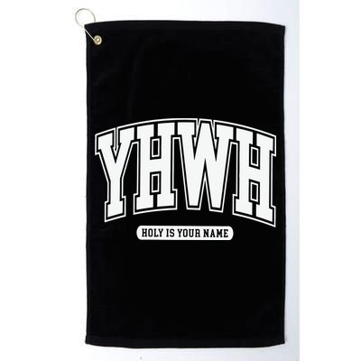 Yhwh Svg Yhwh Varsity Yhwh Christian Golf Towel