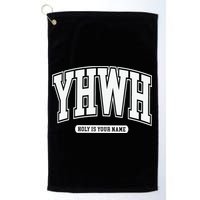 Yhwh Svg Yhwh Varsity Yhwh Christian Golf Towel