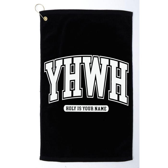 Yhwh Svg Yhwh Varsity Yhwh Christian Golf Towel
