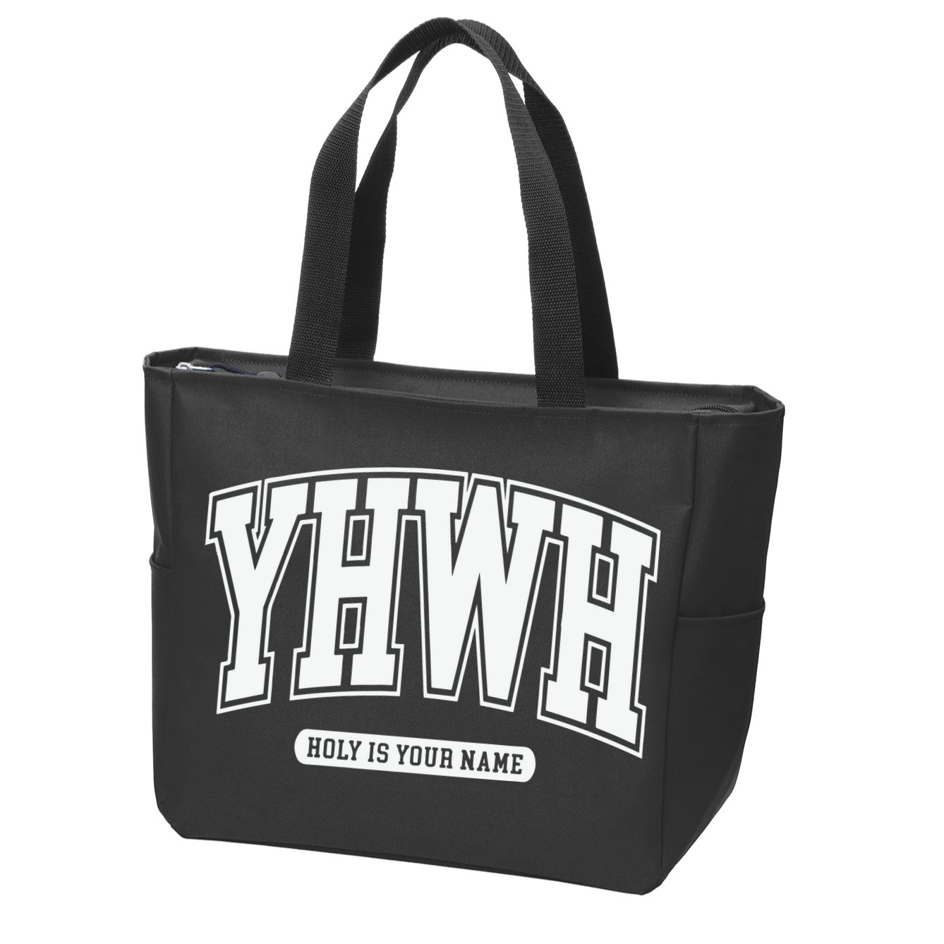 Yhwh Svg Yhwh Varsity Yhwh Christian Zip Tote Bag