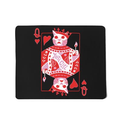 Yeti The Abominable Queen Of My Heart Mousepad