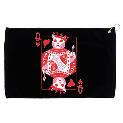 Yeti The Abominable Queen Of My Heart Grommeted Golf Towel