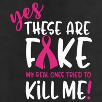 Yes These Are Fake My Real Ones Tried To Kill Me 7 Panel Mesh Trucker Snapback Hat