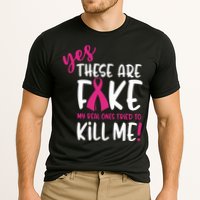 Yes These Are Fake My Real Ones Tried To Kill Me Cooling Performance Crew T-Shirt