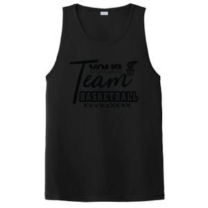 Your Team Basketball Gift For Basketball Team Sport Bball PosiCharge Competitor Tank