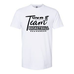 Your Team Basketball Gift For Basketball Team Sport Bball Softstyle CVC T-Shirt