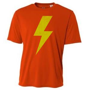 Yellow Team Bolt Of Lightning Game Design Gift Cooling Performance Crew T-Shirt