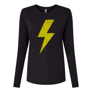 Yellow Team Bolt Of Lightning Game Design Gift Womens Cotton Relaxed Long Sleeve T-Shirt