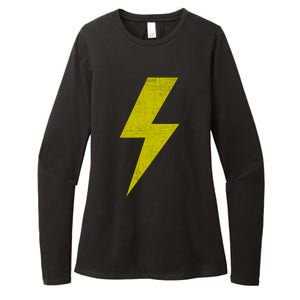 Yellow Team Bolt Of Lightning Game Design Gift Womens CVC Long Sleeve Shirt