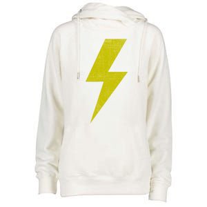 Yellow Team Bolt Of Lightning Game Design Gift Womens Funnel Neck Pullover Hood