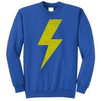 Yellow Team Bolt Of Lightning Game Design Gift Sweatshirt