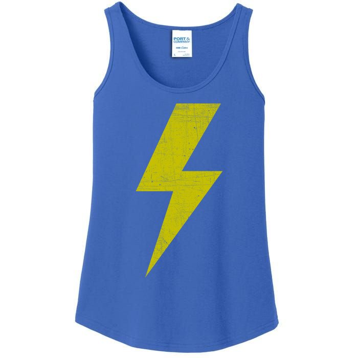 Yellow Team Bolt Of Lightning Game Design Gift Ladies Essential Tank