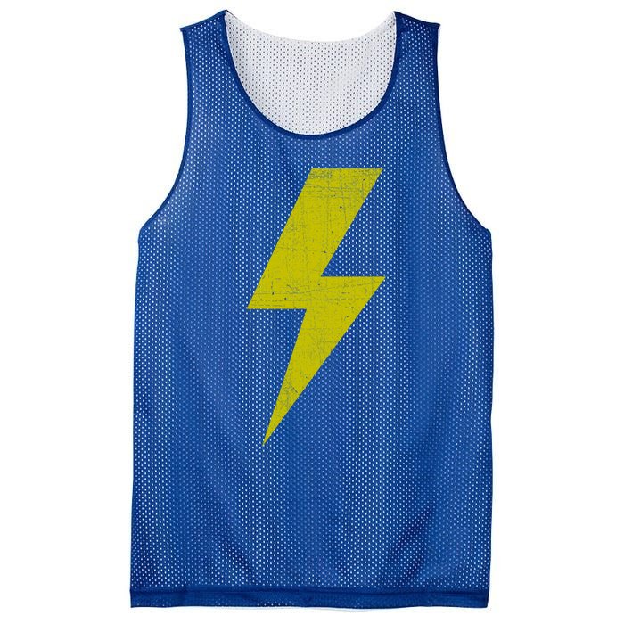 Yellow Team Bolt Of Lightning Game Design Gift Mesh Reversible Basketball Jersey Tank