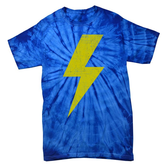 Yellow Team Bolt Of Lightning Game Design Gift Tie-Dye T-Shirt