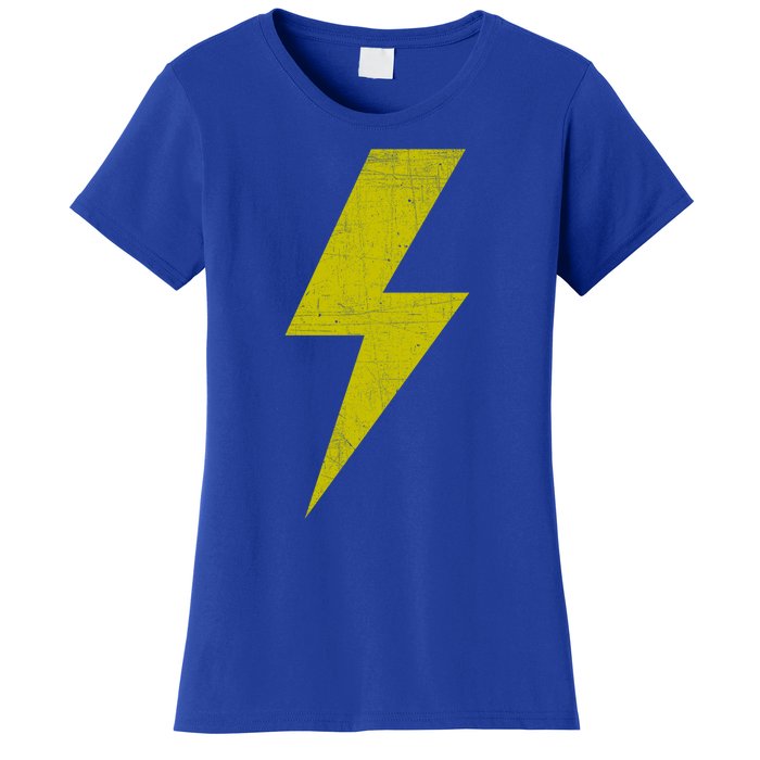 Yellow Team Bolt Of Lightning Game Design Gift Women's T-Shirt