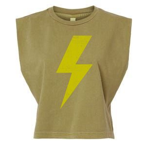 Yellow Team Bolt Of Lightning Game Design Gift Garment-Dyed Women's Muscle Tee