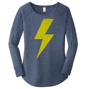 Yellow Team Bolt Of Lightning Game Design Gift Women's Perfect Tri Tunic Long Sleeve Shirt