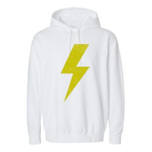 Yellow Team Bolt Of Lightning Game Design Gift Garment-Dyed Fleece Hoodie