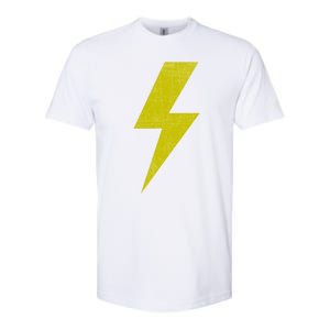 Yellow Team Bolt Of Lightning Game Design Gift Softstyle CVC T-Shirt