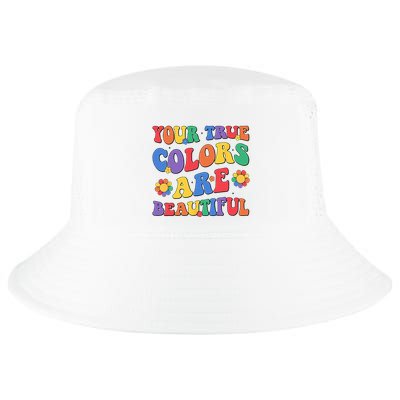 Your True Colors Are Beautiful LGBT Rainbow Pride Flag Cool Comfort Performance Bucket Hat