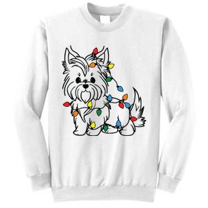 Yorkshire Terrier Christmas Yorkie Sweatshirt