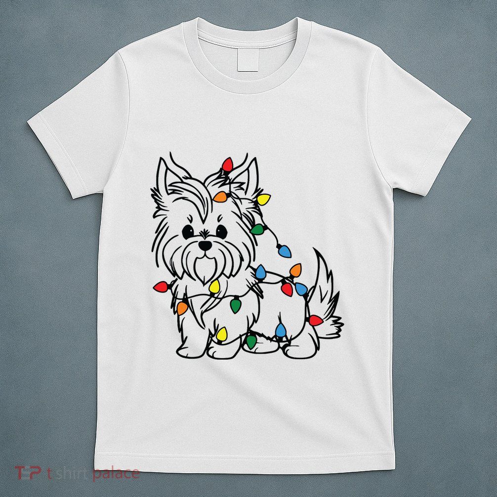 Yorkshire Terrier Christmas Yorkie T-Shirt