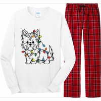 Yorkshire Terrier Christmas Yorkie Long Sleeve Pajama Set