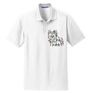 Yorkshire Terrier Christmas Yorkie Dry Zone Grid Polo