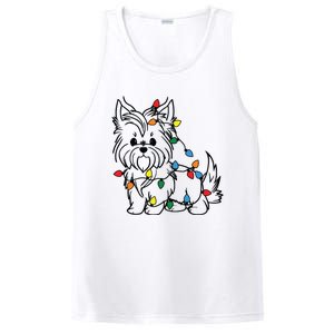 Yorkshire Terrier Christmas Yorkie PosiCharge Competitor Tank