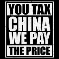 You Tax China We Pay The Price Anti Tariffs City Backpack