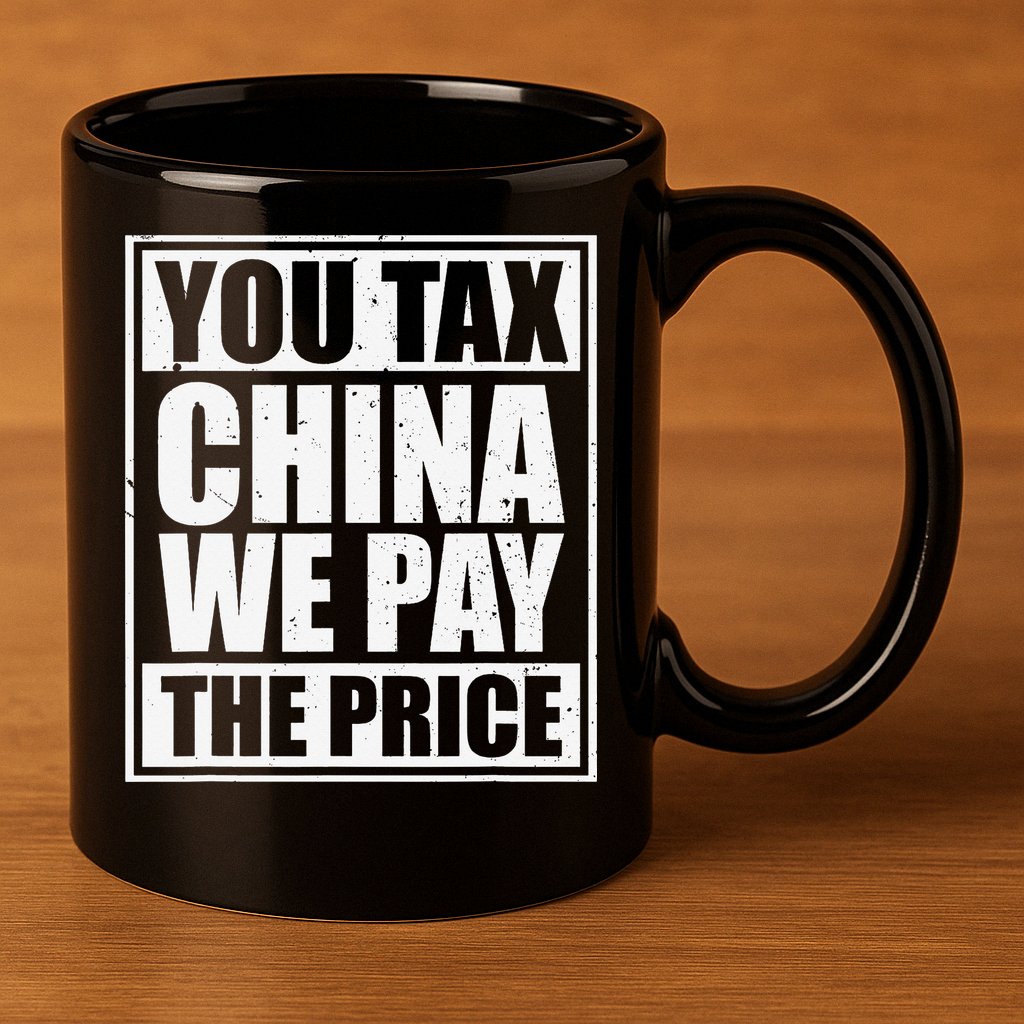 You Tax China We Pay The Price Anti Tariffs 11oz C Handle Ceramic Mug
