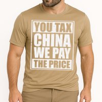 You Tax China We Pay The Price Anti Tariffs Cooling Performance Crew T-Shirt