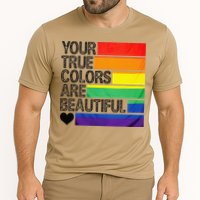 Your True Colors Are Beautiful Rainbow LGBT Pride Month Cooling Performance Crew T-Shirt