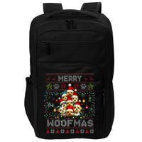 Yorkshire Terrier Christmas Tree Dog Lover Xmas Ugly Sweater Impact Tech Backpack