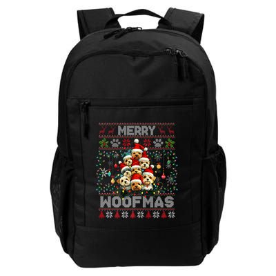 Yorkshire Terrier Christmas Tree Dog Lover Xmas Ugly Sweater Backpack