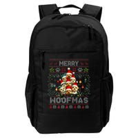 Yorkshire Terrier Christmas Tree Dog Lover Xmas Ugly Sweater Daily Commute Backpack