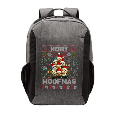 Yorkshire Terrier Christmas Tree Dog Lover Xmas Ugly Sweater Vector Backpack
