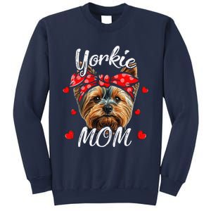 Yorkshire Terrier Dog Mom Yorkie MomFunny Mothers Day Sweatshirt