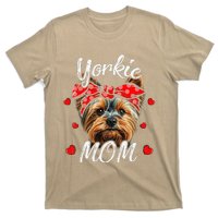 Yorkshire Terrier Dog Mom Yorkie MomFunny Mothers Day T-Shirt