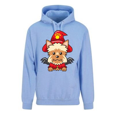 Yorkshire Terrier Dog With Halloween Costume Unisex Surf Hoodie