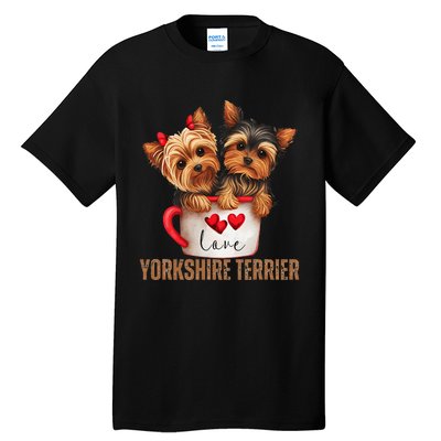 Yorkshire Terrier Dog Lover Gifts Yorkie Tall T-Shirt