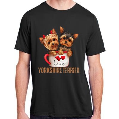 Yorkshire Terrier Dog Lover Gifts Yorkie Adult ChromaSoft Performance T-Shirt