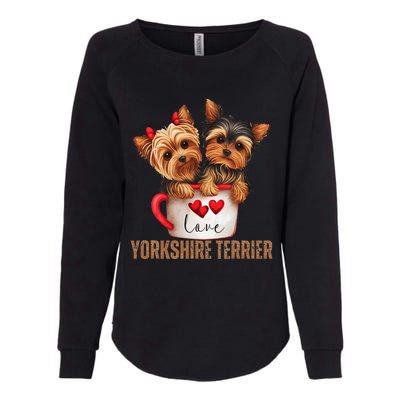 Yorkshire Terrier Dog Lover Gifts Yorkie Womens California Wash Sweatshirt