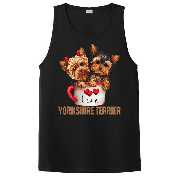 Yorkshire Terrier Dog Lover Gifts Yorkie PosiCharge Competitor Tank