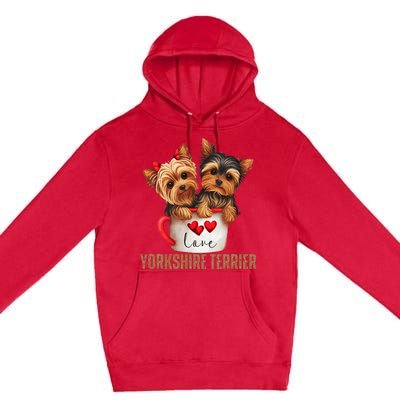 Yorkshire Terrier Dog Lover Gifts Yorkie Premium Pullover Hoodie